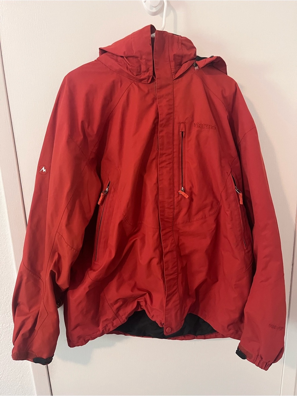 Marmot Men’s Alpine Performance Winter Coat Ski Snowboard Snow Skirt XL Rust